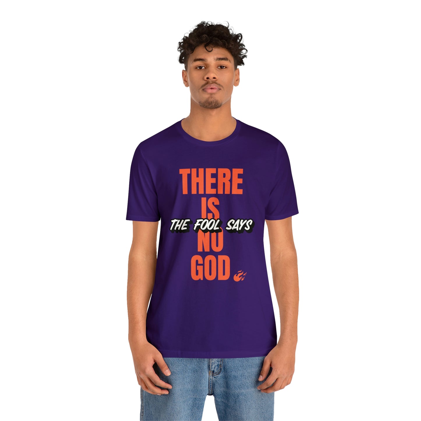 The Fool Says Unisex Jersey Short Sleeve Tee