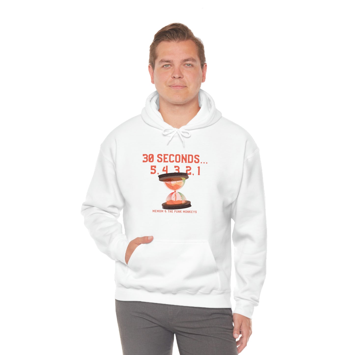 30 Seconds...5,4,3,2,1 Unisex Heavy Blend™ Hooded Sweatshirt
