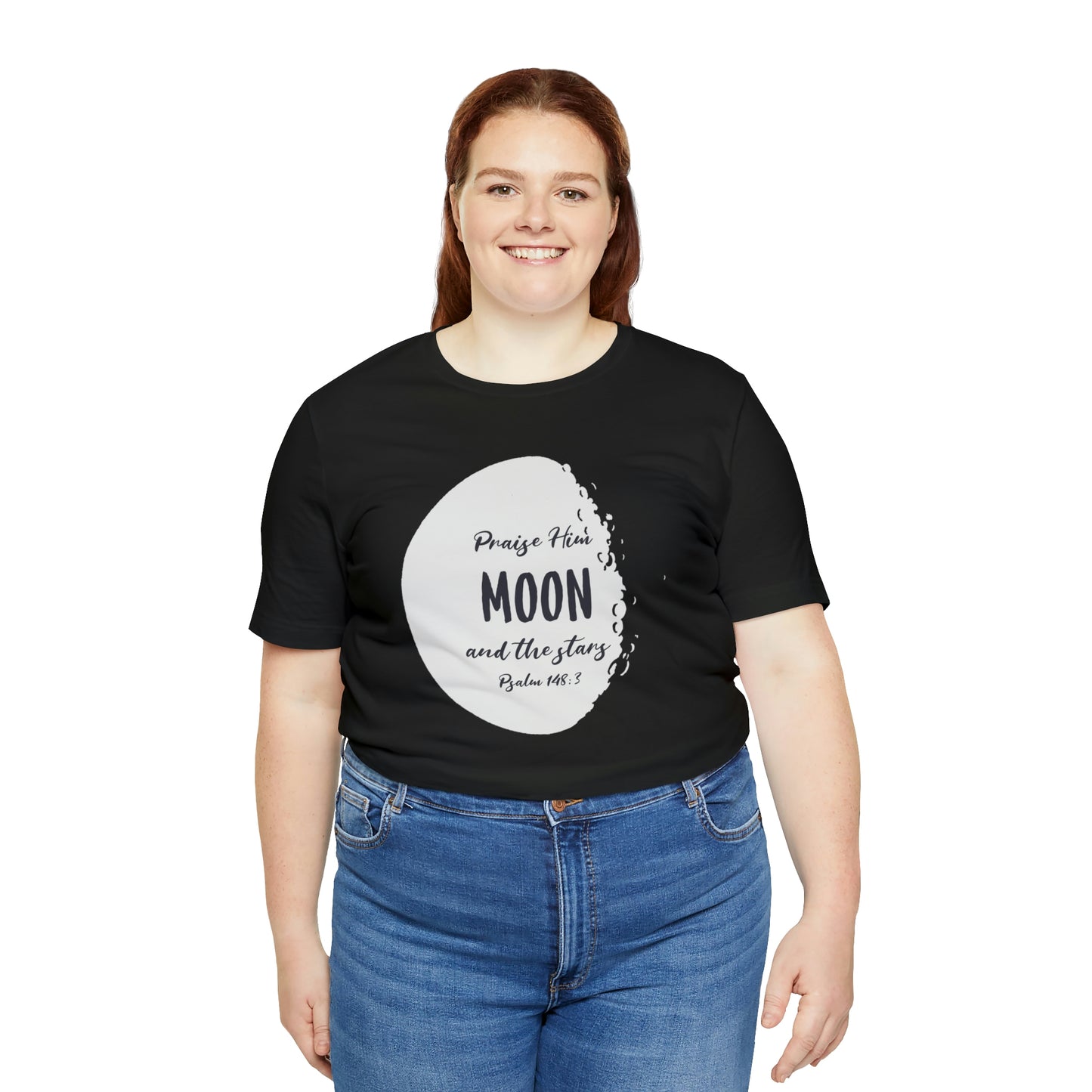 The Moon Unisex Jersey Short Sleeve Tee