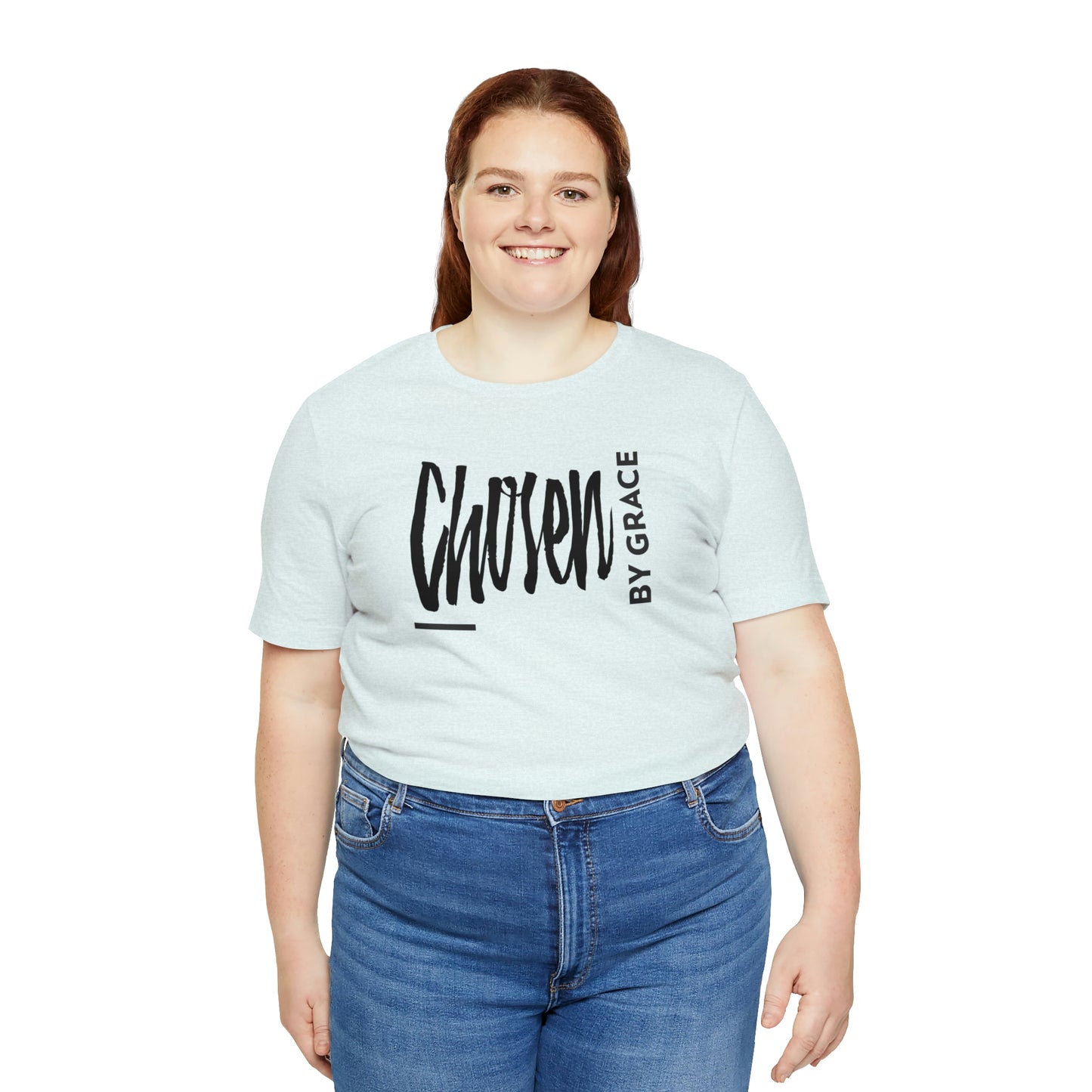 Chosen By Grace Sideways Unisex Jersey Short Sleeve Tee