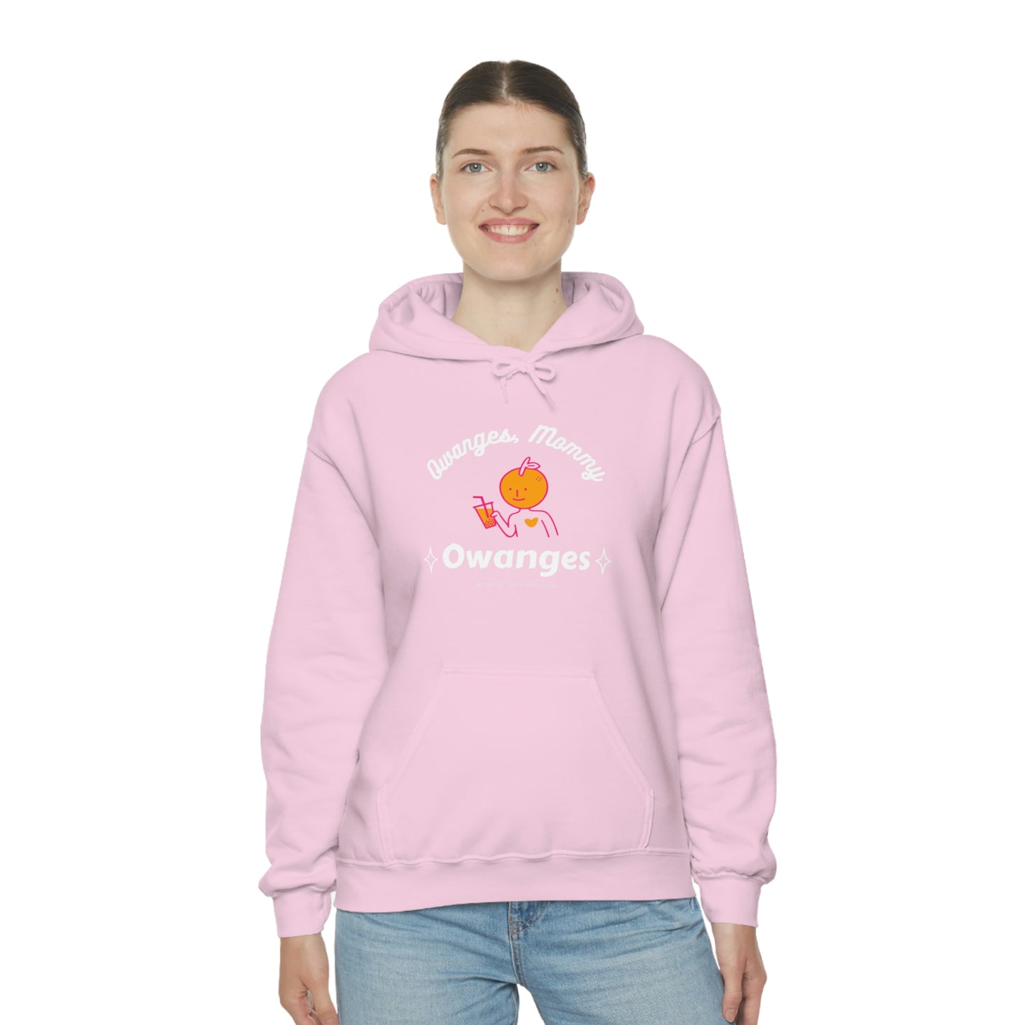 Owanges, Mommy, Owanges Unisex Heavy Blend™ Hooded Sweatshirt