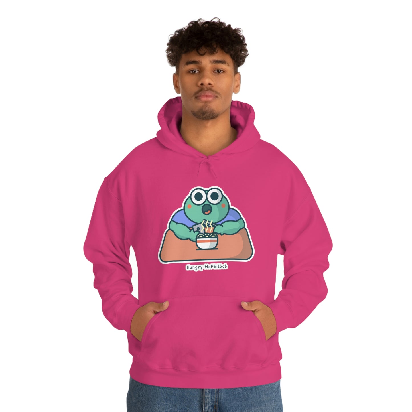 Hungry McPhilbob Unisex Heavy Blend™ Hooded Sweatshirt
