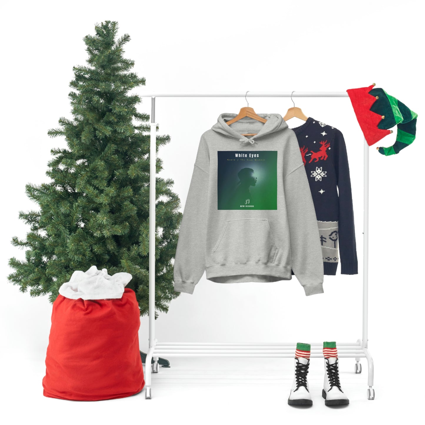 White Eyes Unisex Heavy Blend™ Hooded Sweatshirt