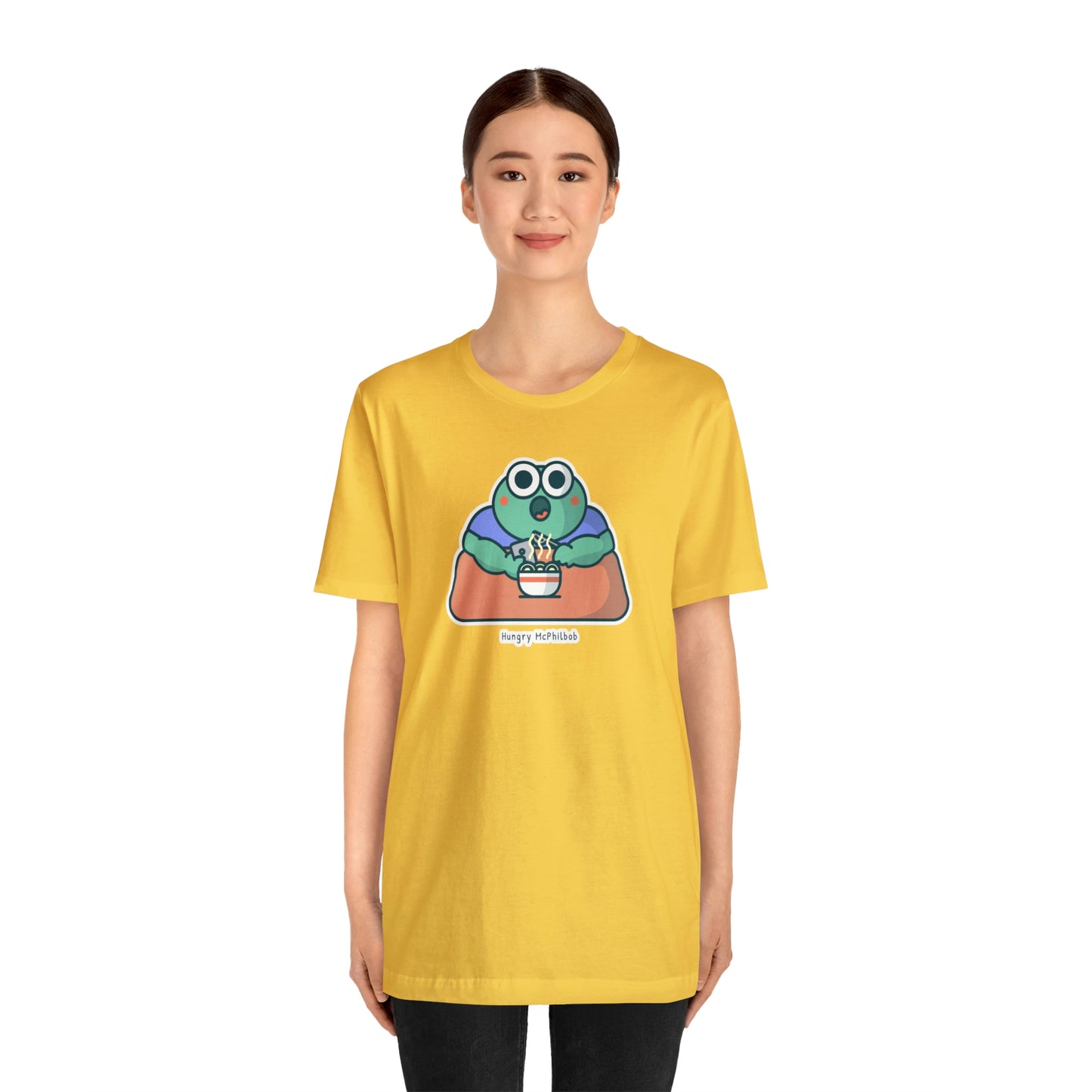 Hungry McPhilbob Unisex Jersey Short Sleeve Tee