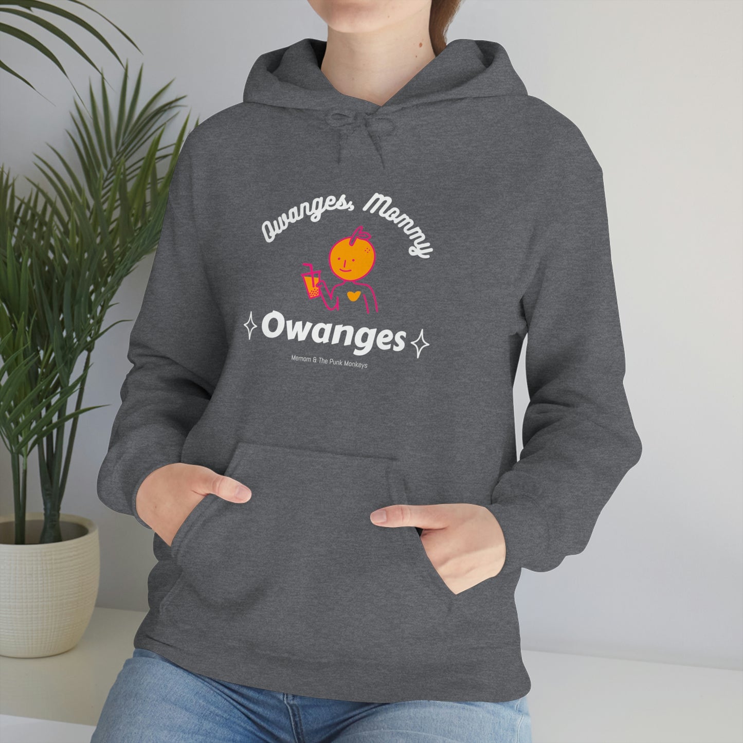 Owanges, Mommy, Owanges Unisex Heavy Blend™ Hooded Sweatshirt