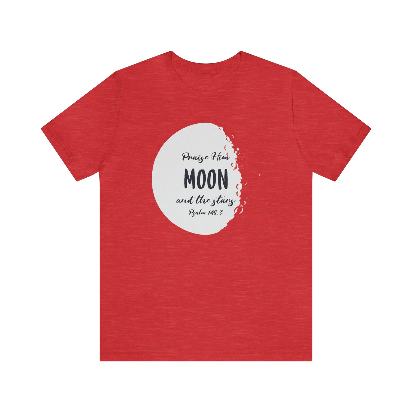 The Moon Unisex Jersey Short Sleeve Tee