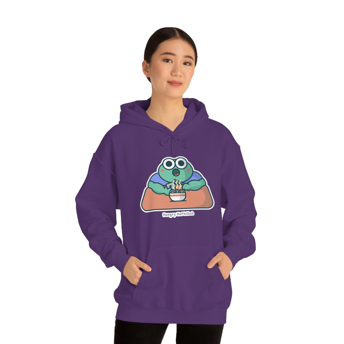 Hungry McPhilbob Unisex Heavy Blend™ Hooded Sweatshirt