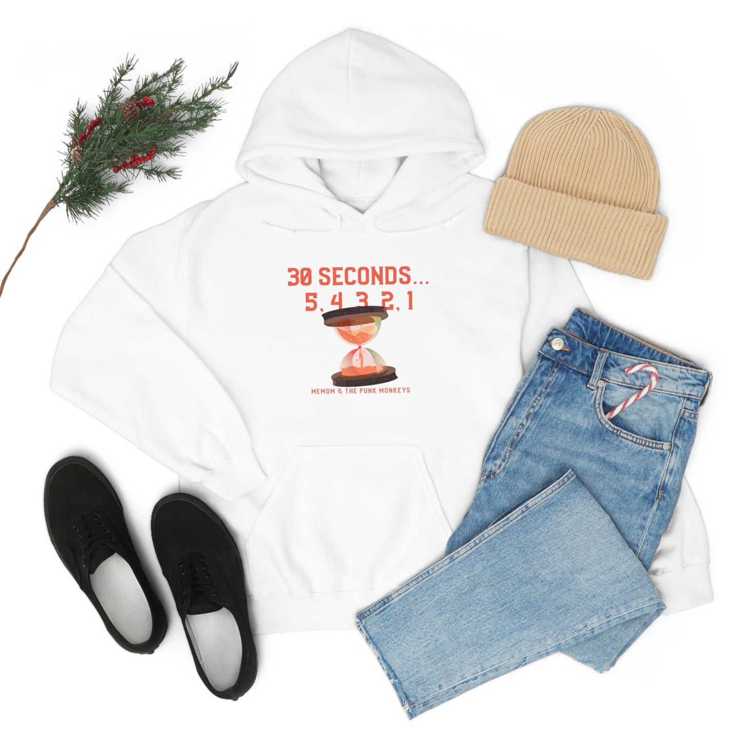 30 Seconds...5,4,3,2,1 Unisex Heavy Blend™ Hooded Sweatshirt