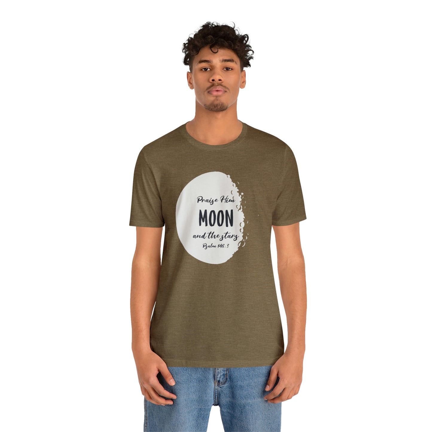 The Moon Unisex Jersey Short Sleeve Tee