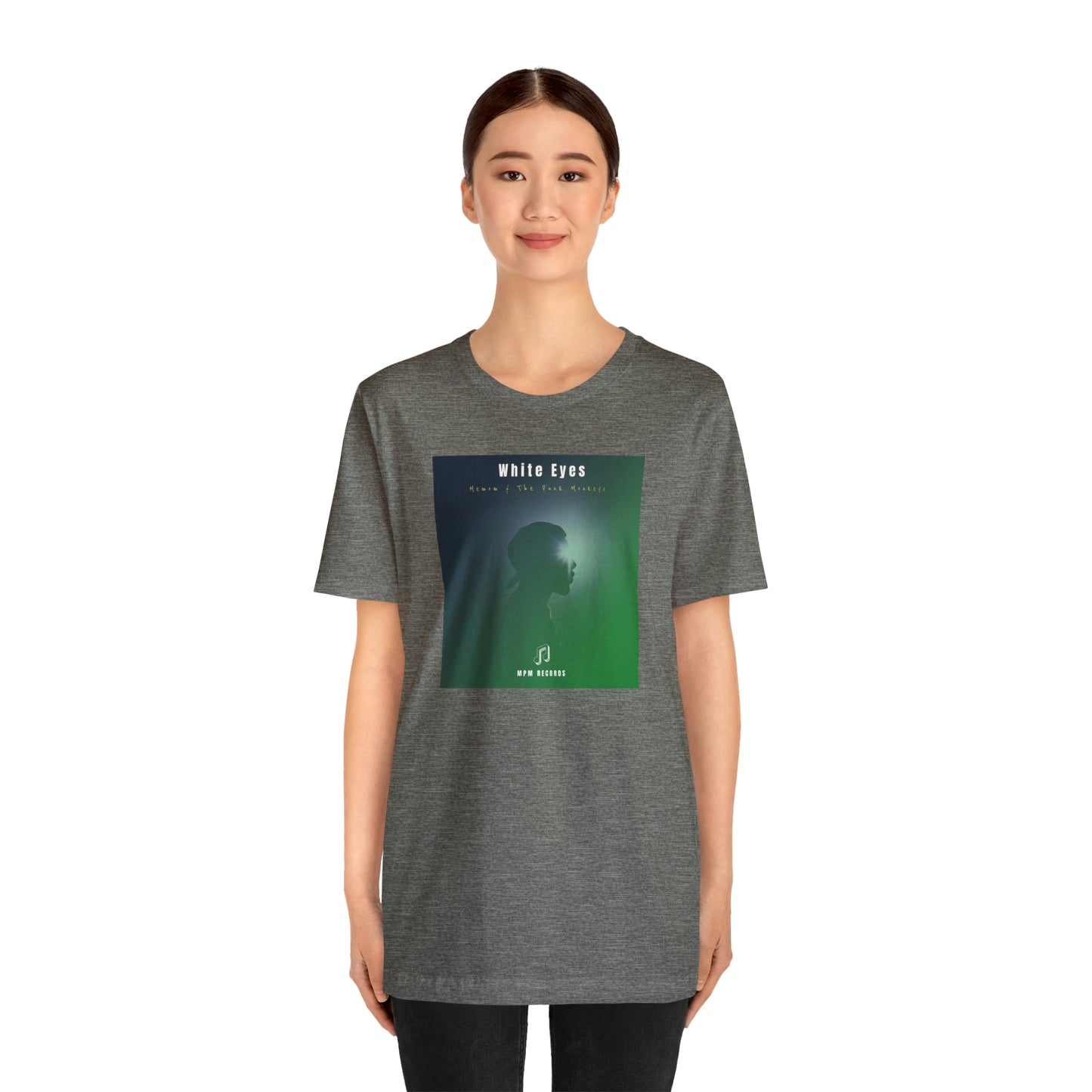 White Eyes Unisex Jersey Short Sleeve Tee