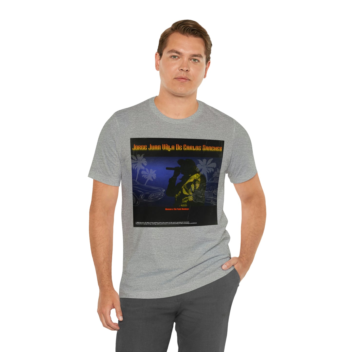 Jorge Juan Villa De Carlos Sanchez Unisex Jersey Short Sleeve Tee
