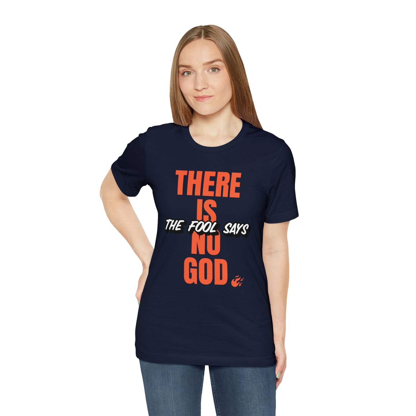 The Fool Says Unisex Jersey Short Sleeve Tee