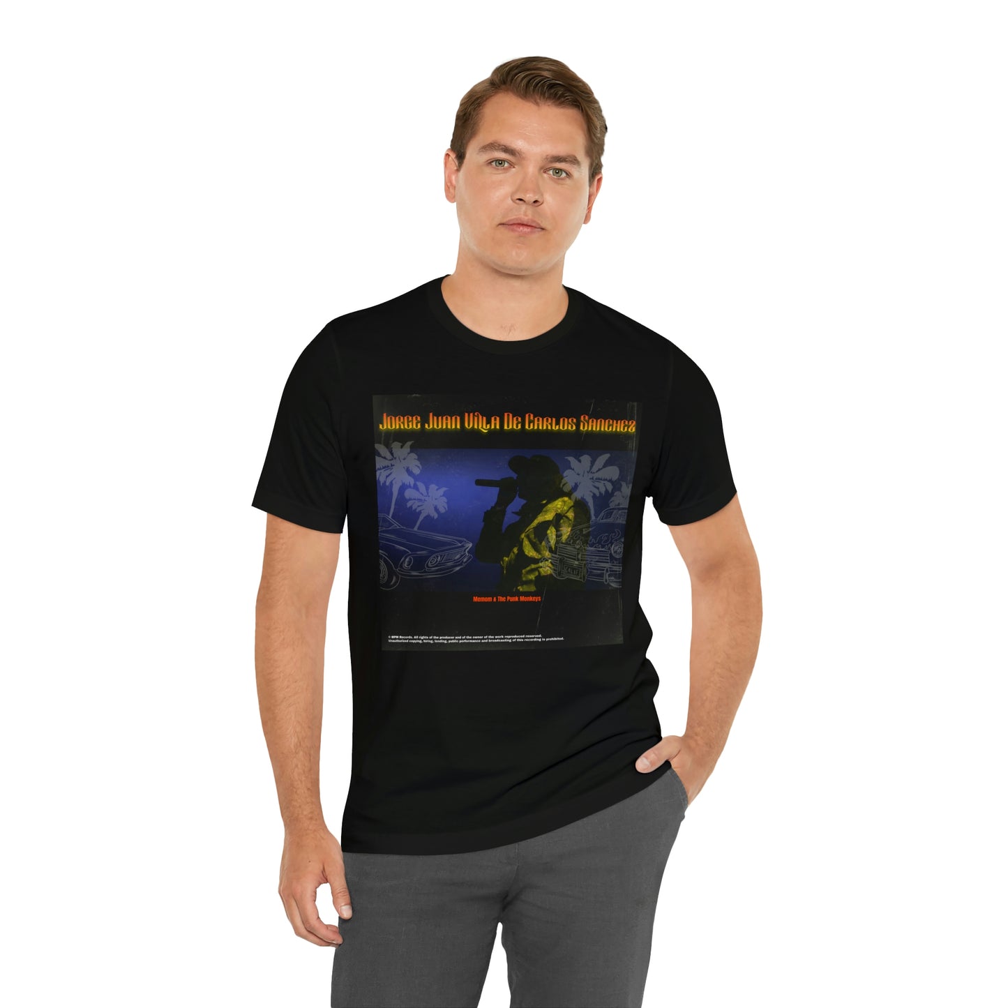 Jorge Juan Villa De Carlos Sanchez Unisex Jersey Short Sleeve Tee