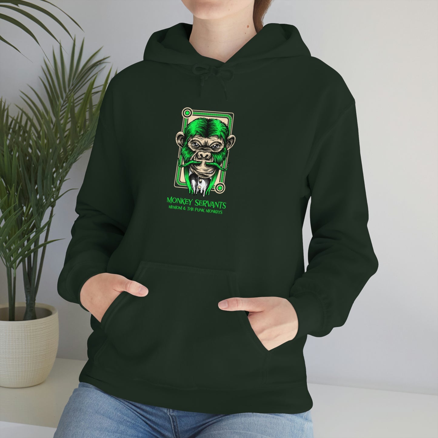 Monkey Servants Unisex Heavy Blend™ Hooded Sweatshirt