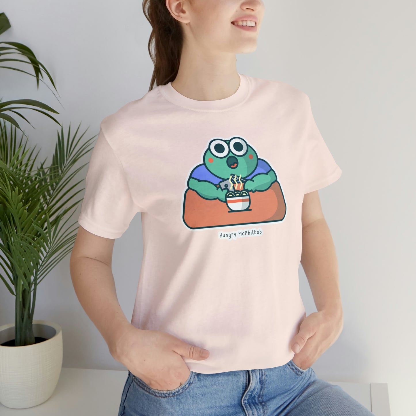 Hungry McPhilbob Unisex Jersey Short Sleeve Tee