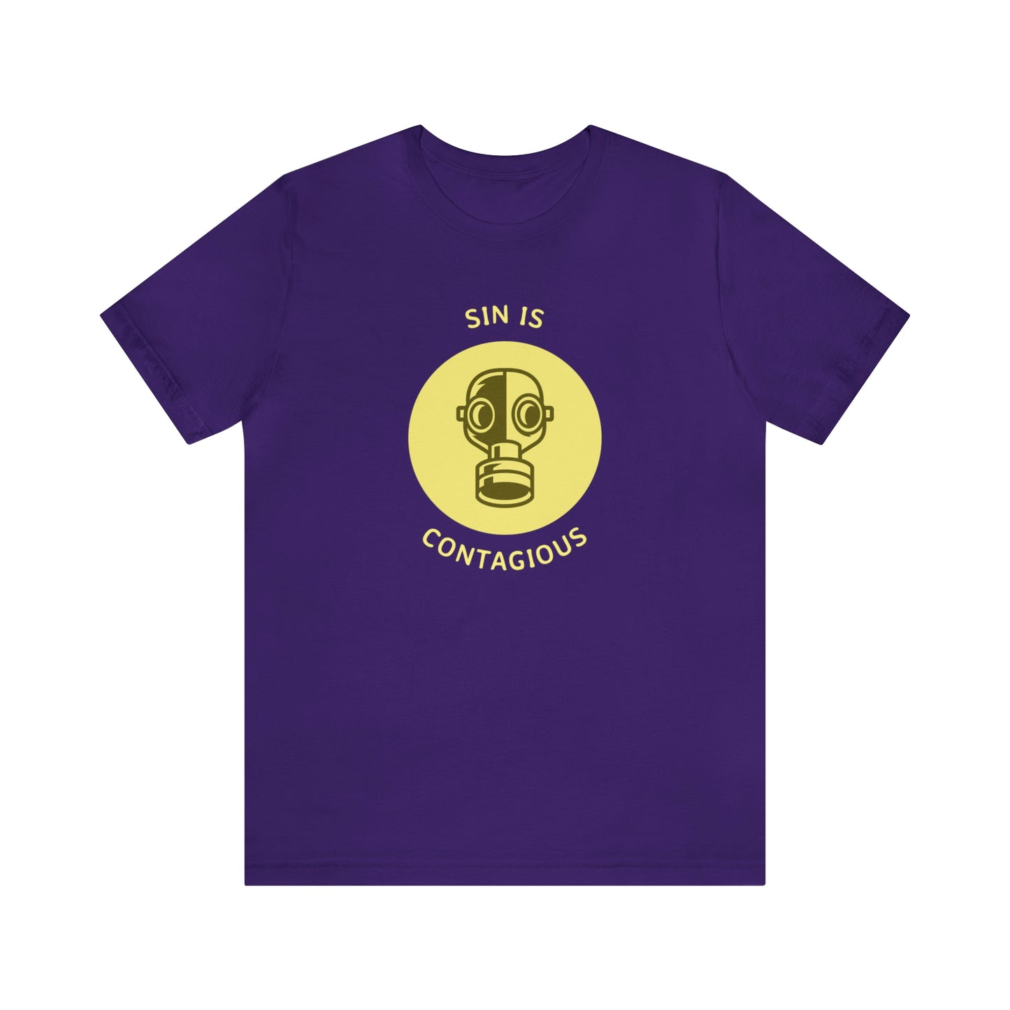 Sin is Contagious Unisex Jersey Short Sleeve Tee