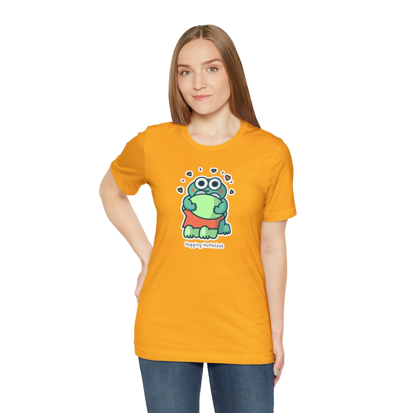 Hugging McPhilbob Unisex Jersey Short Sleeve Tee