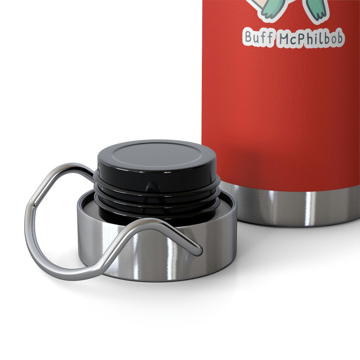 Buff McPhilbob Copper Vacuum Insulated Bottle, 22oz