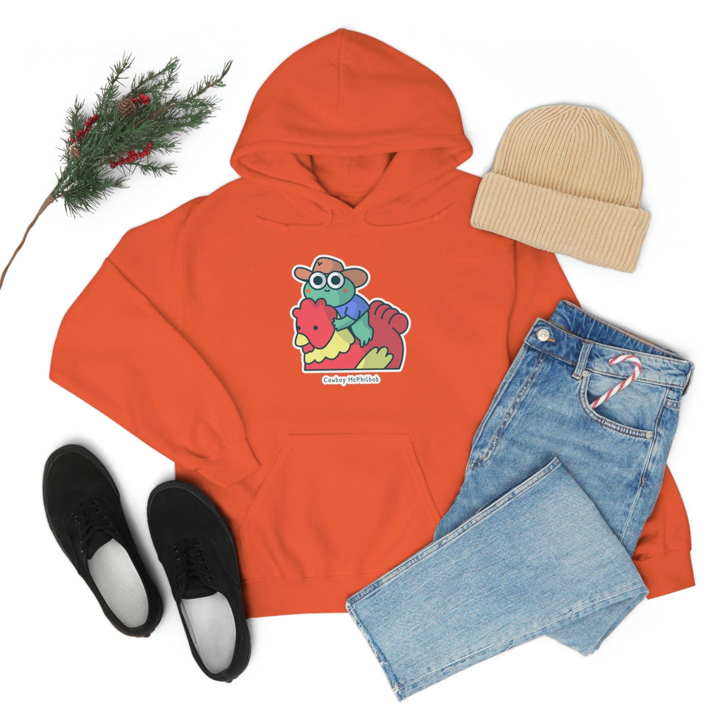 Cowboy McPhilbob Unisex Heavy Blend™ Hooded Sweatshirt