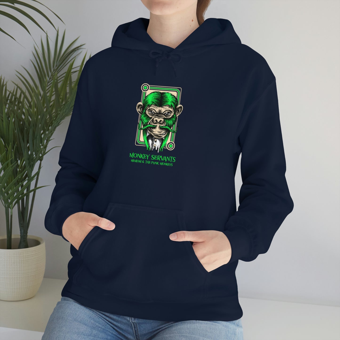 Monkey Servants Unisex Heavy Blend™ Hooded Sweatshirt