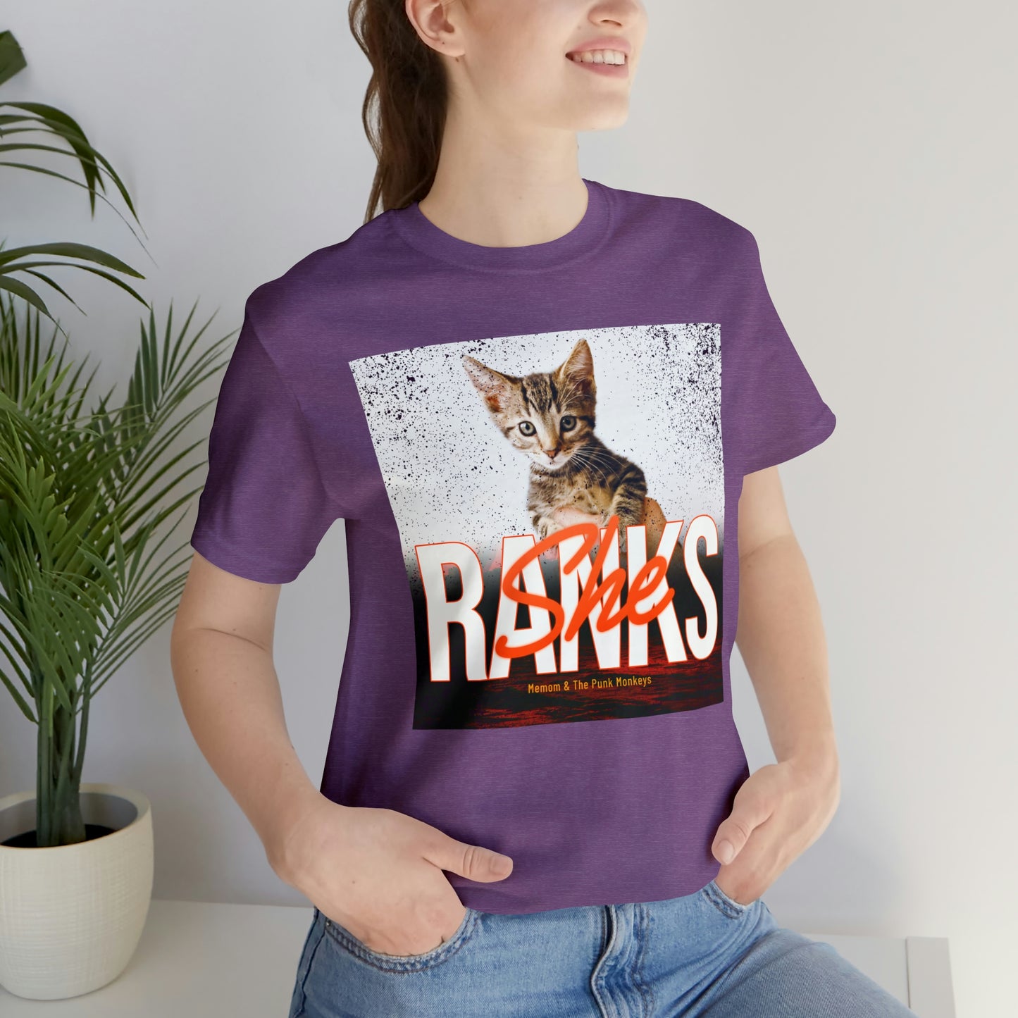 She Ranks Unisex Jersey Short Sleeve Tee