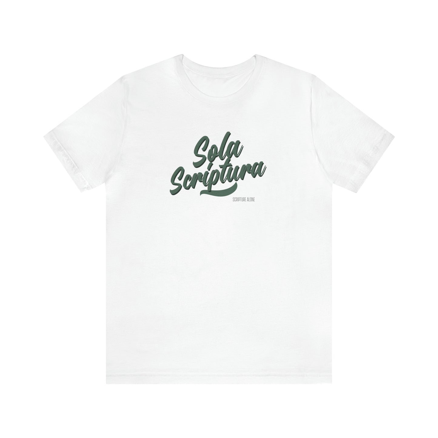 Sola Scriptura Unisex Jersey Short Sleeve Tee
