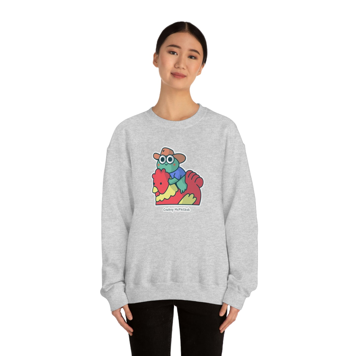 Cowboy McPhilbob Unisex Heavy Blend™ Crewneck Sweatshirt