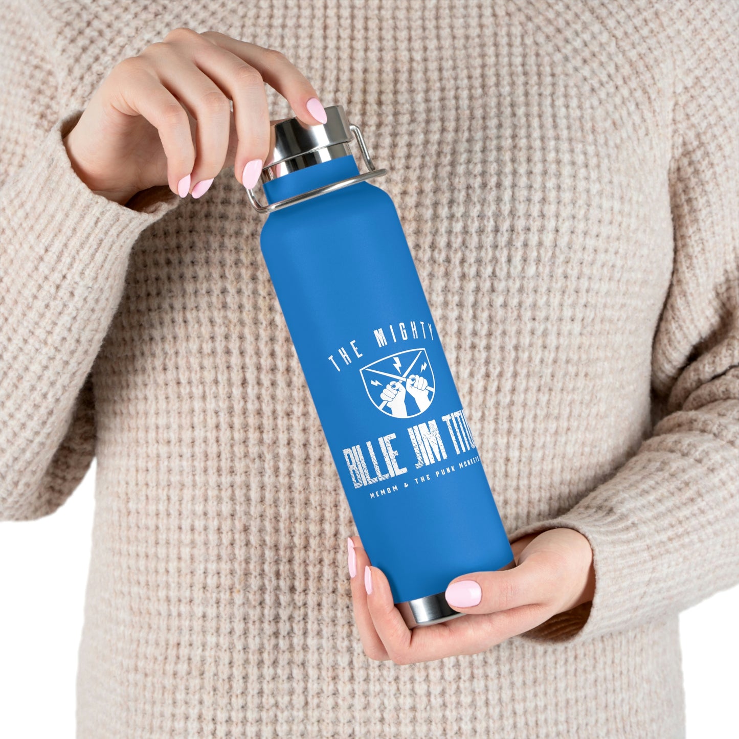 Billie Jim Titus Copper Vacuum Insulated Bottle, 22oz