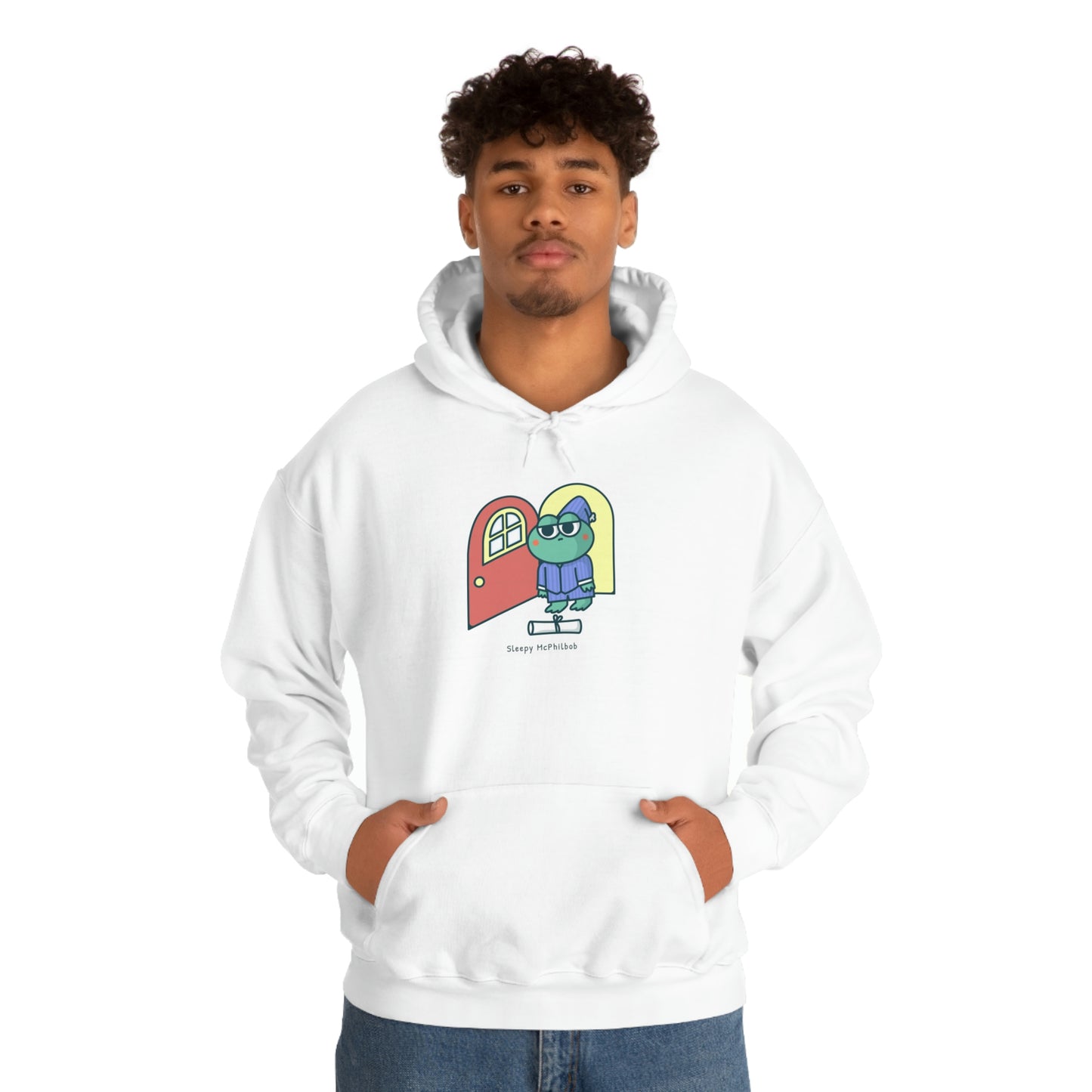 Sleepy McPhilbob Unisex Heavy Blend™ Hooded Sweatshirt
