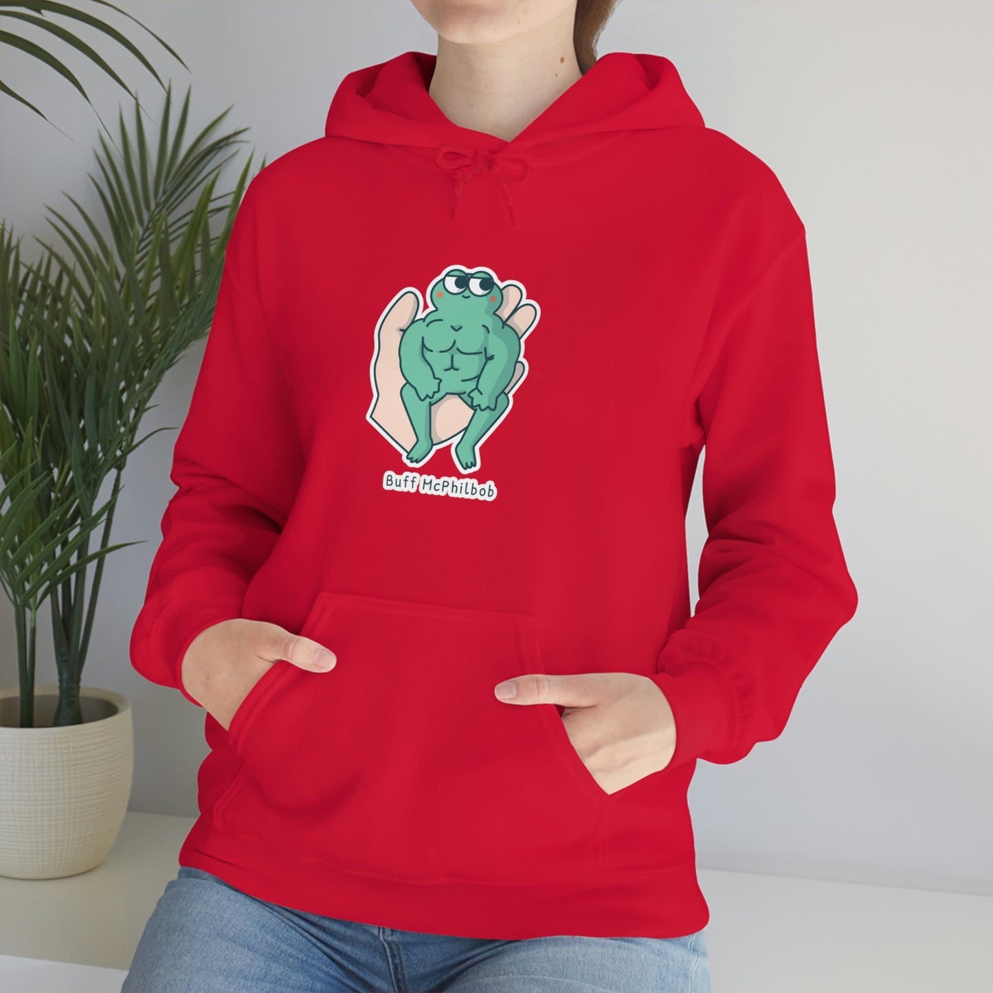 Buff McPhilbob Unisex Heavy Blend™ Hooded Sweatshirt
