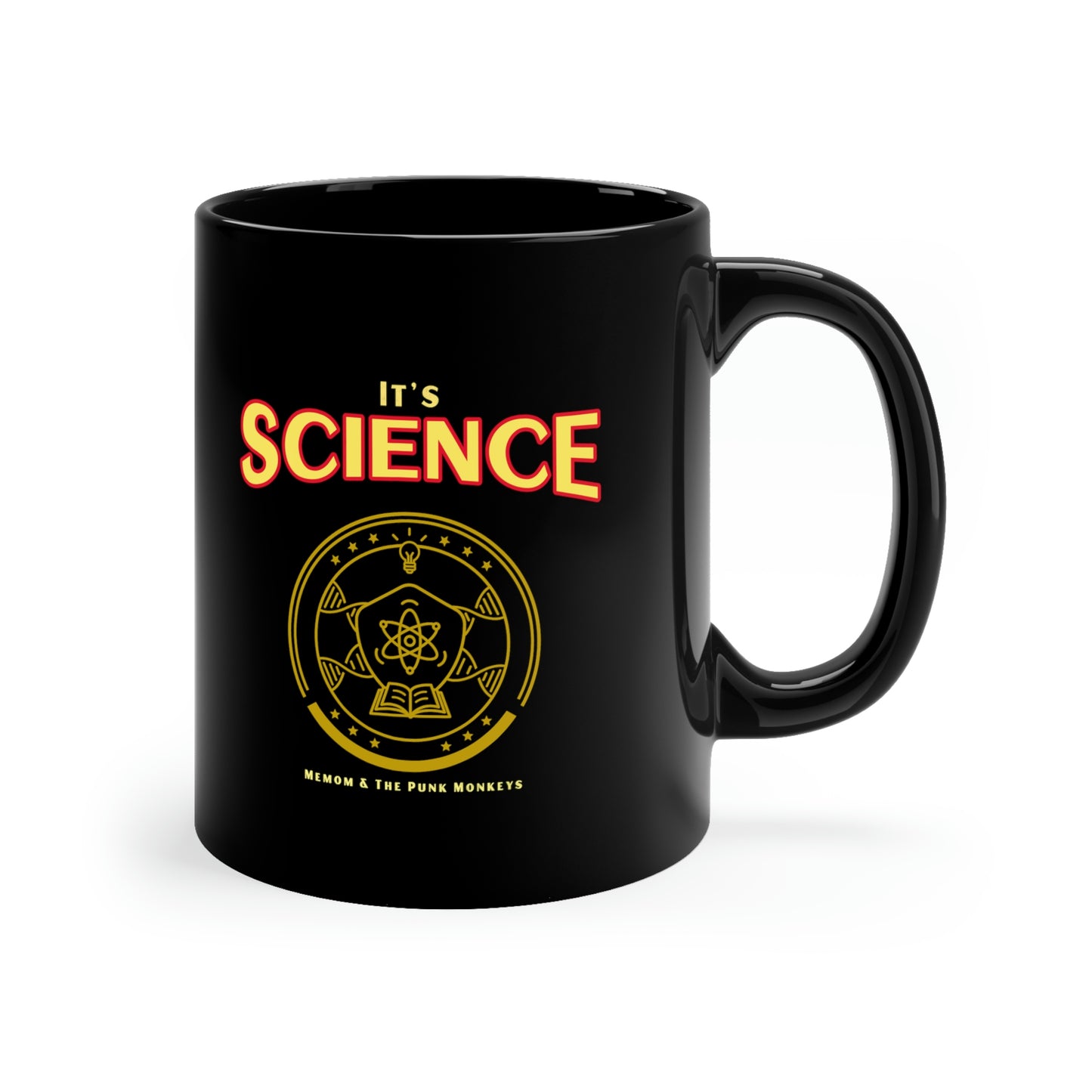 It's Science 11oz Black Mug