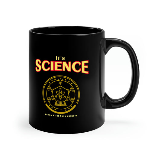 It's Science 11oz Black Mug