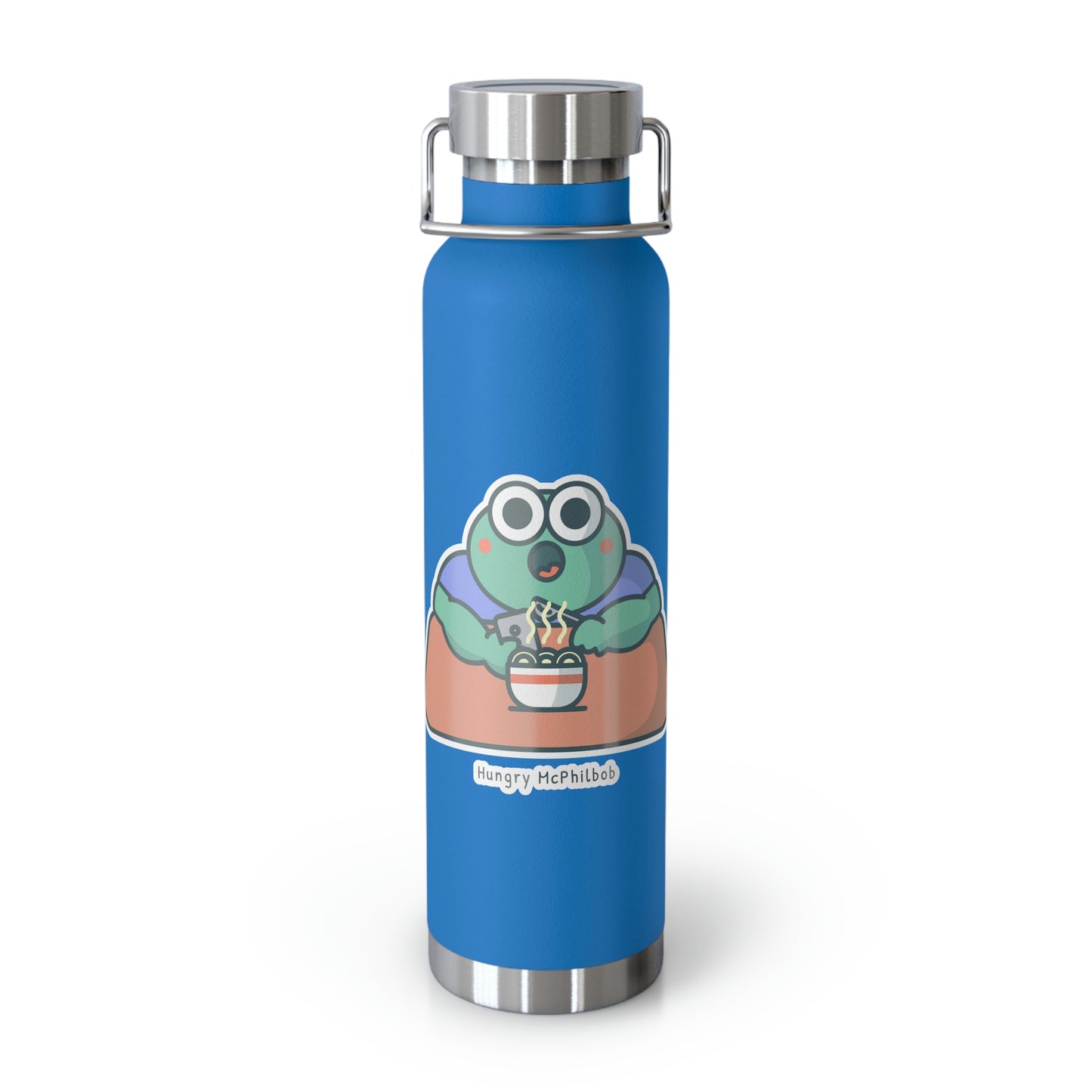 Hungry McPhilbob Copper Vacuum Insulated Bottle, 22oz