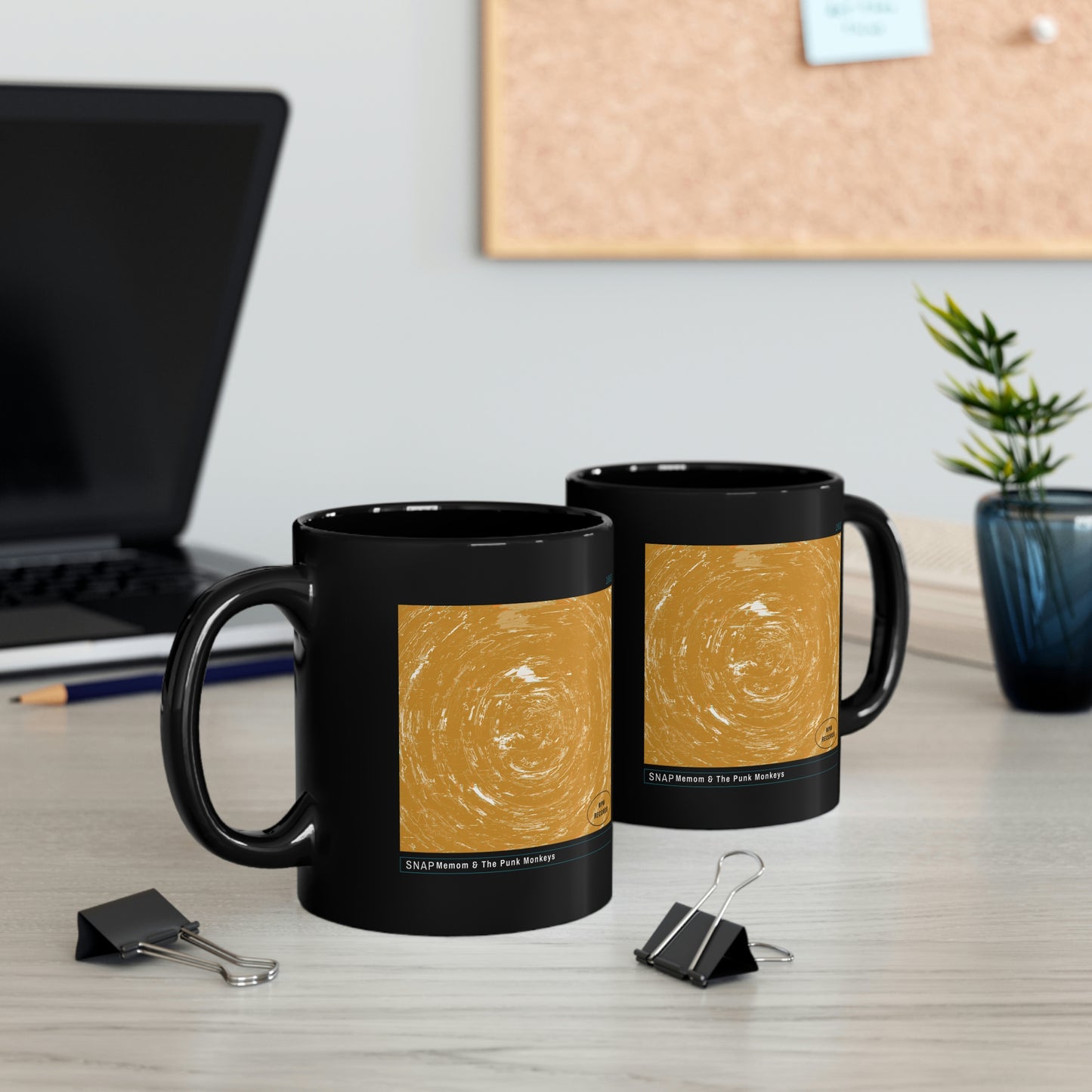 Snap! 11oz Black Mug