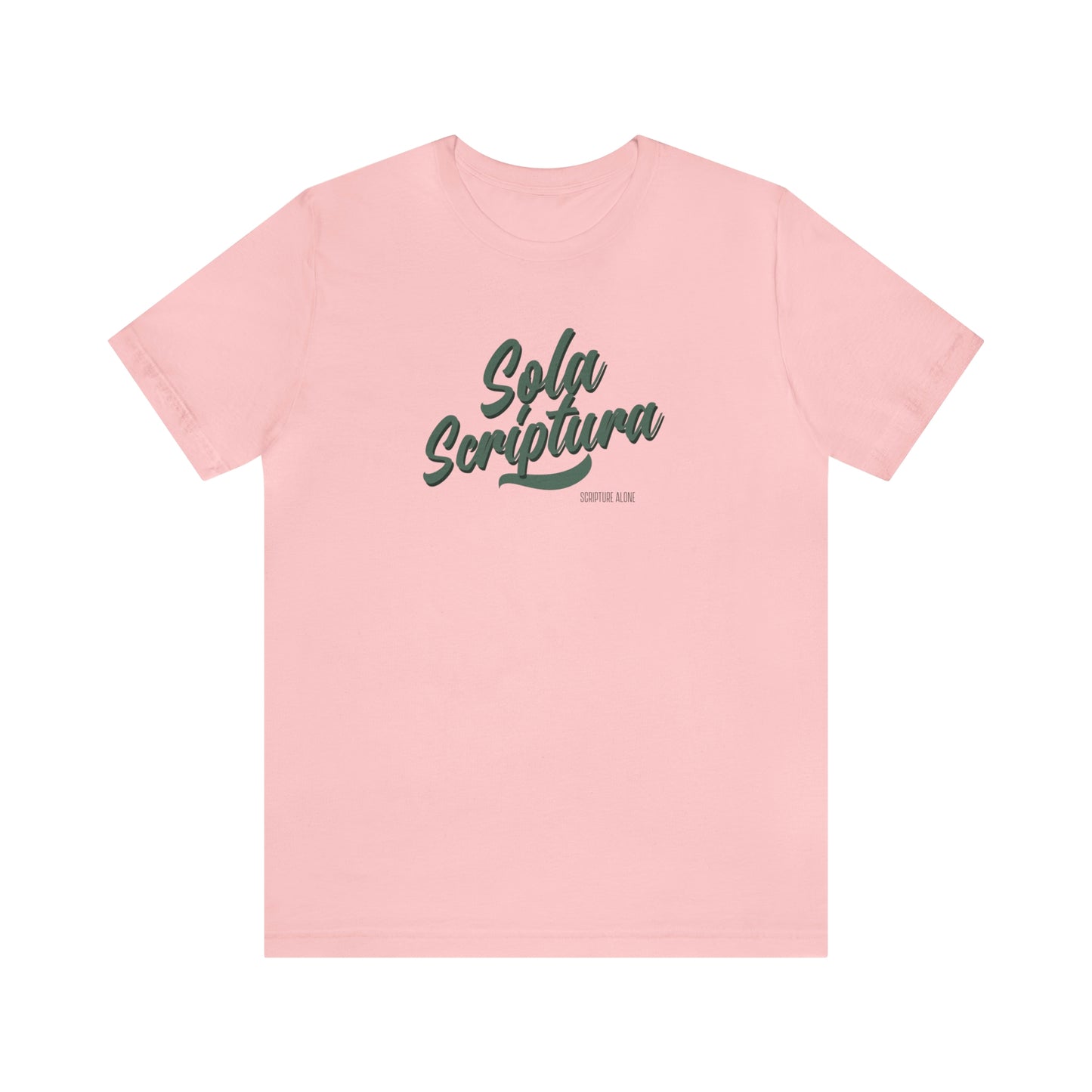 Sola Scriptura Unisex Jersey Short Sleeve Tee