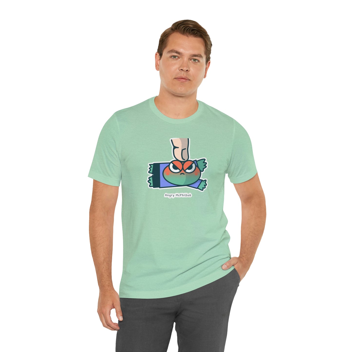 Angry McPhilbob Unisex Jersey Short Sleeve Tee