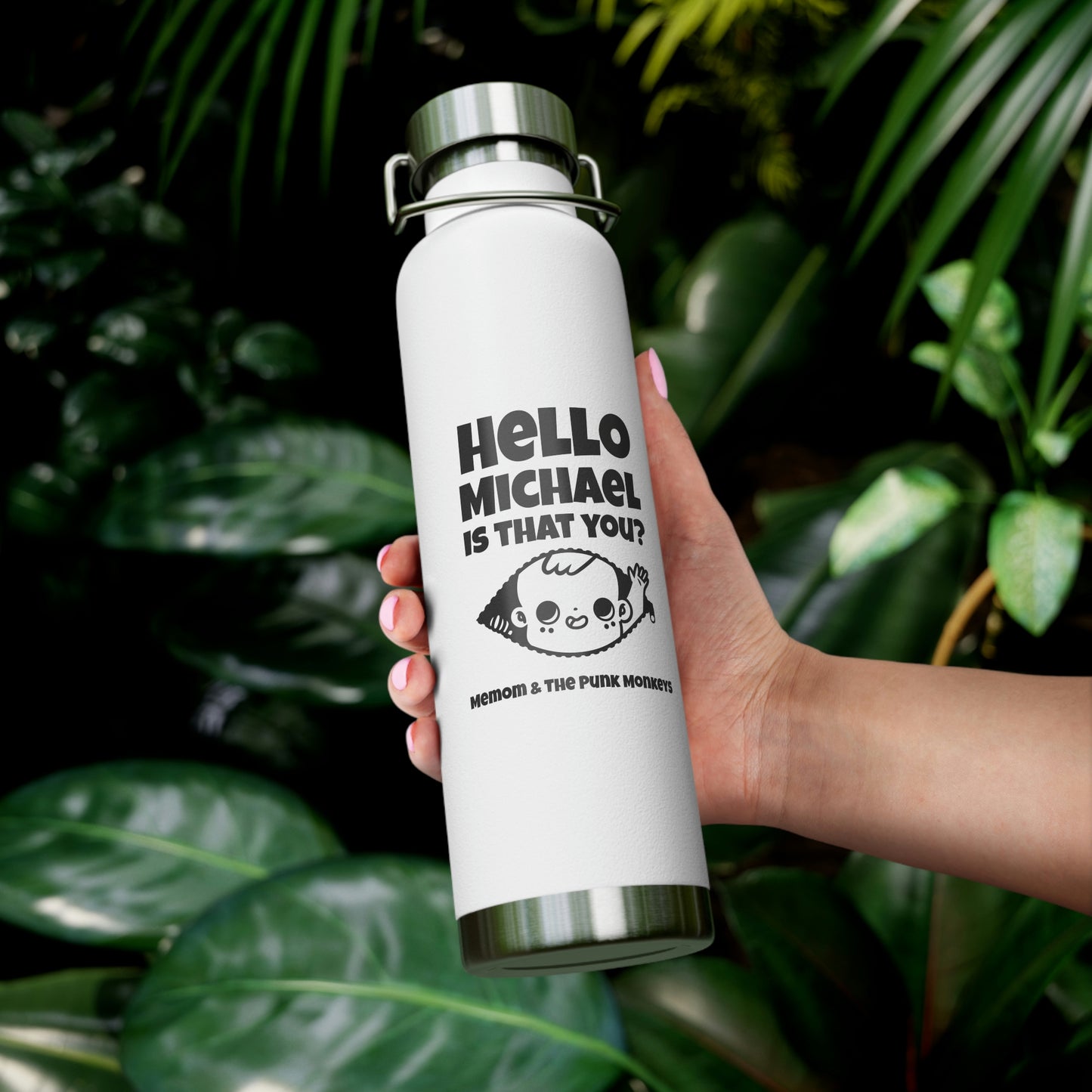 Hello Michael Is That You? Copper Vacuum Insulated Bottle, 22oz