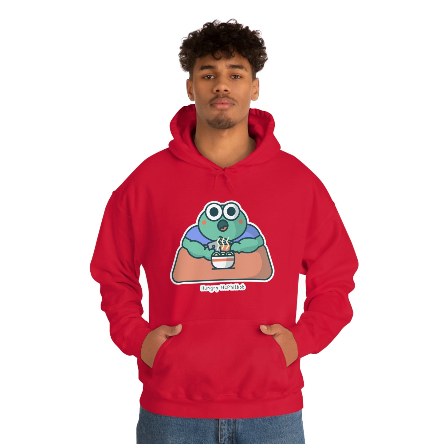 Hungry McPhilbob Unisex Heavy Blend™ Hooded Sweatshirt