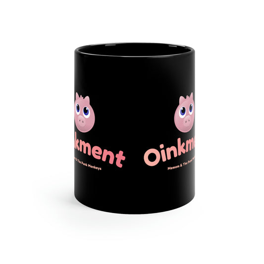 Oinkment 11oz Black Mug