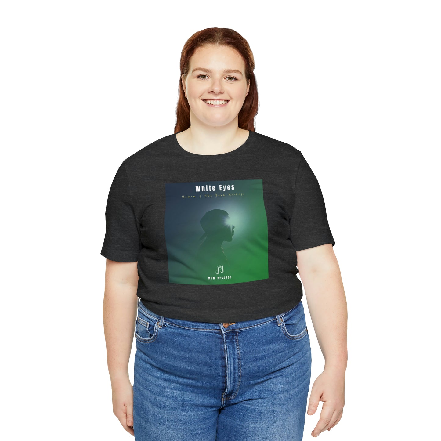 White Eyes Unisex Jersey Short Sleeve Tee