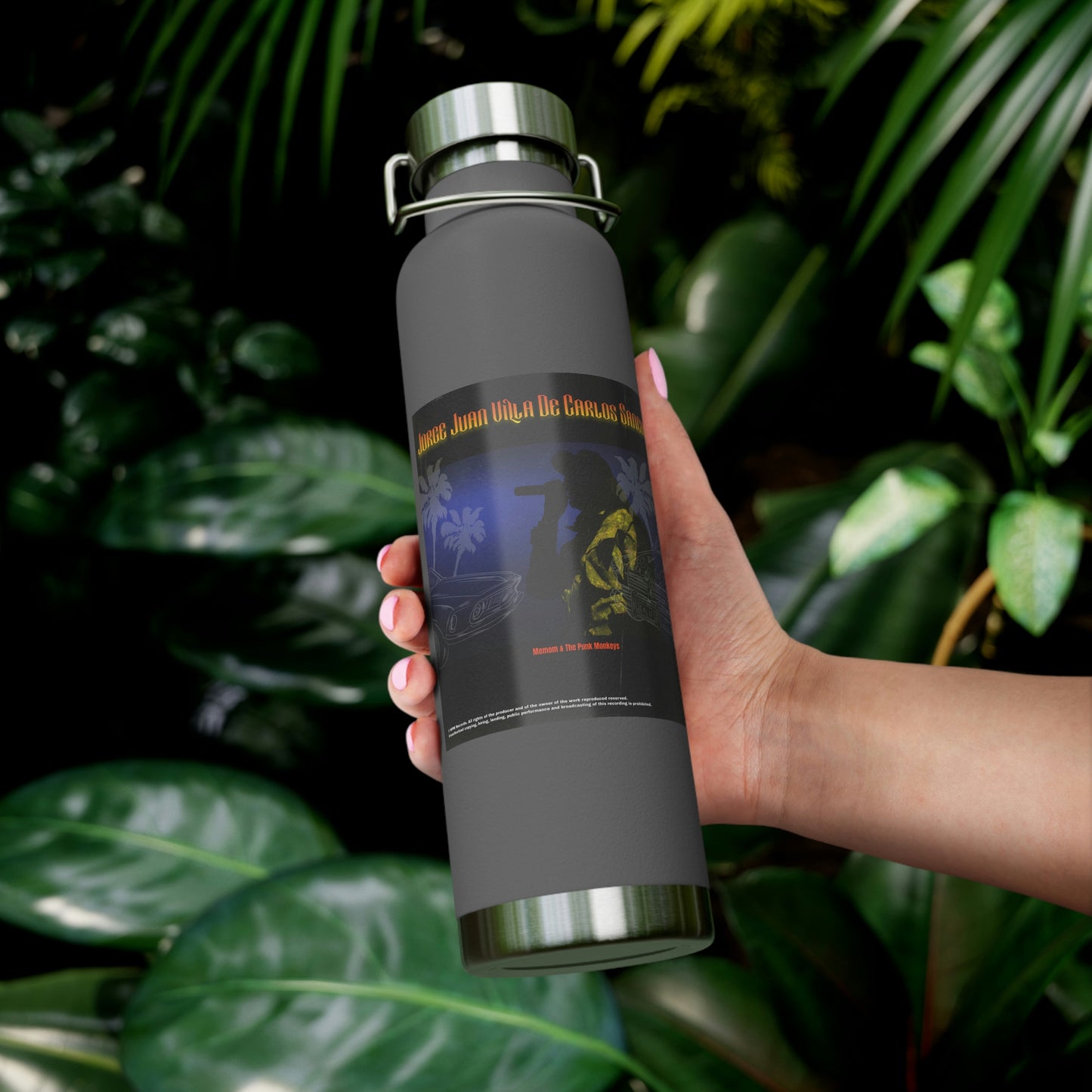 Jorge Juan Villa De Carlos Sanchez 22oz Vacuum Insulated Bottle