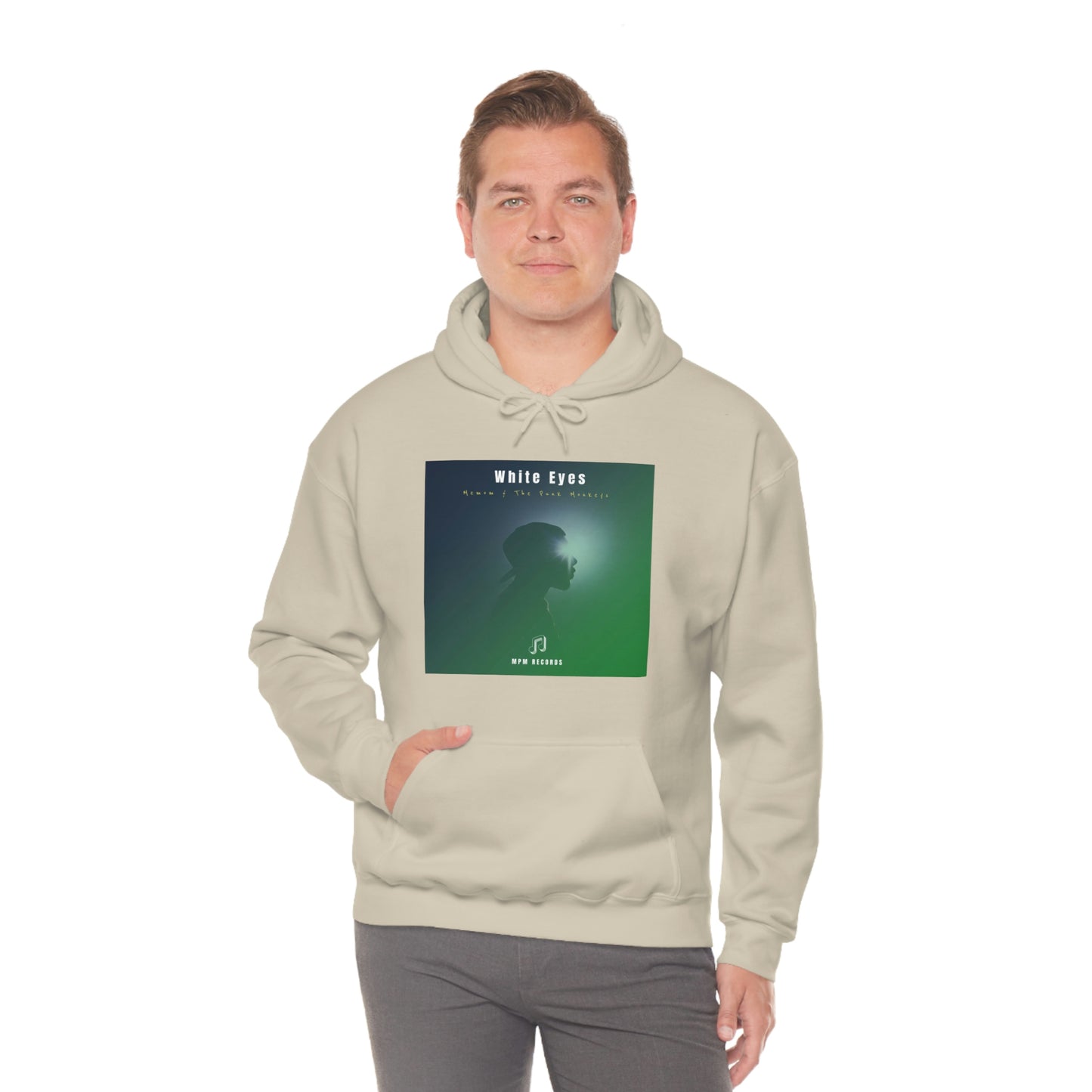 White Eyes Unisex Heavy Blend™ Hooded Sweatshirt