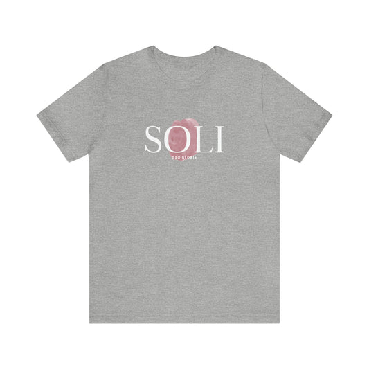 Soli Deo Gloria Paintbrush Unisex Jersey Short Sleeve Tee