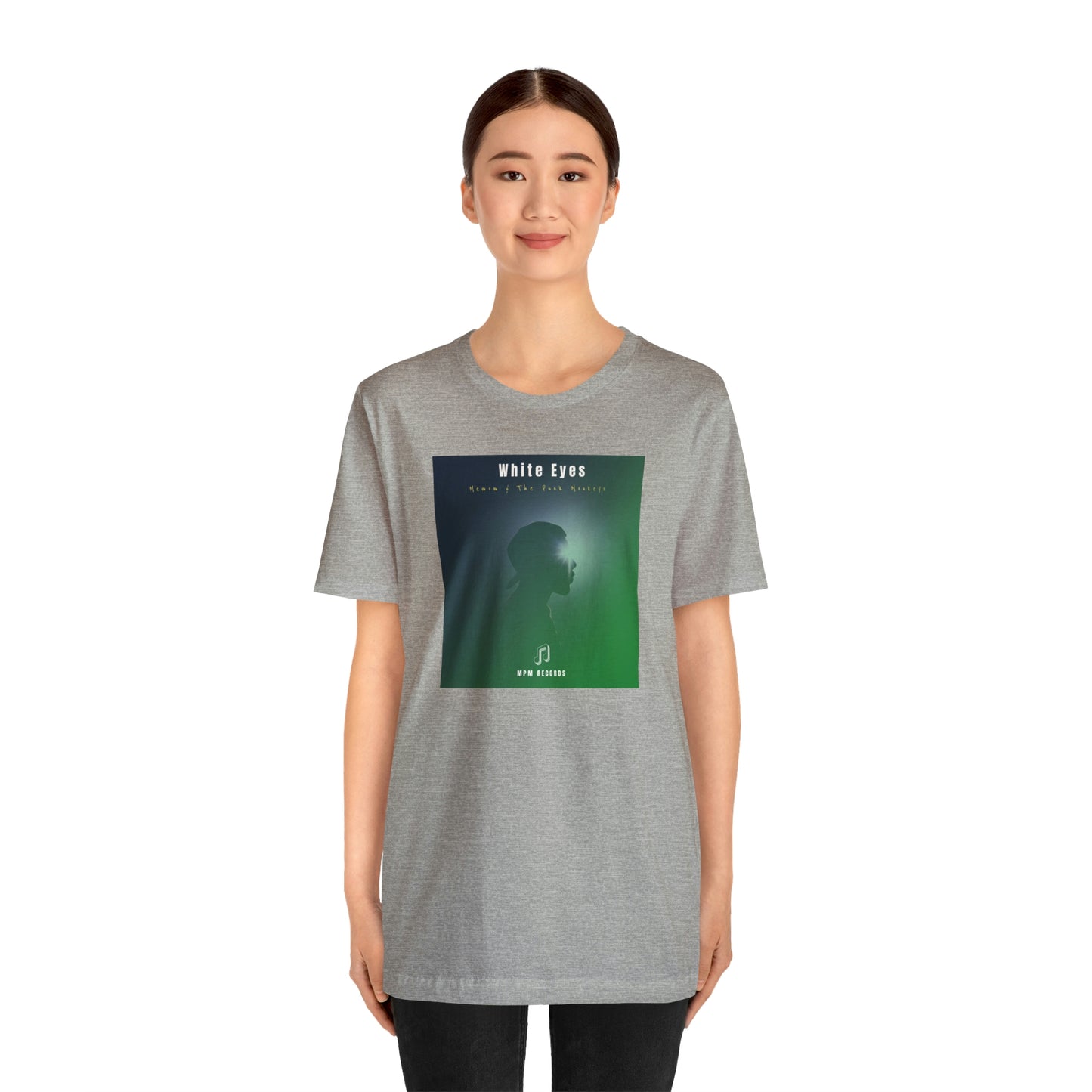 White Eyes Unisex Jersey Short Sleeve Tee
