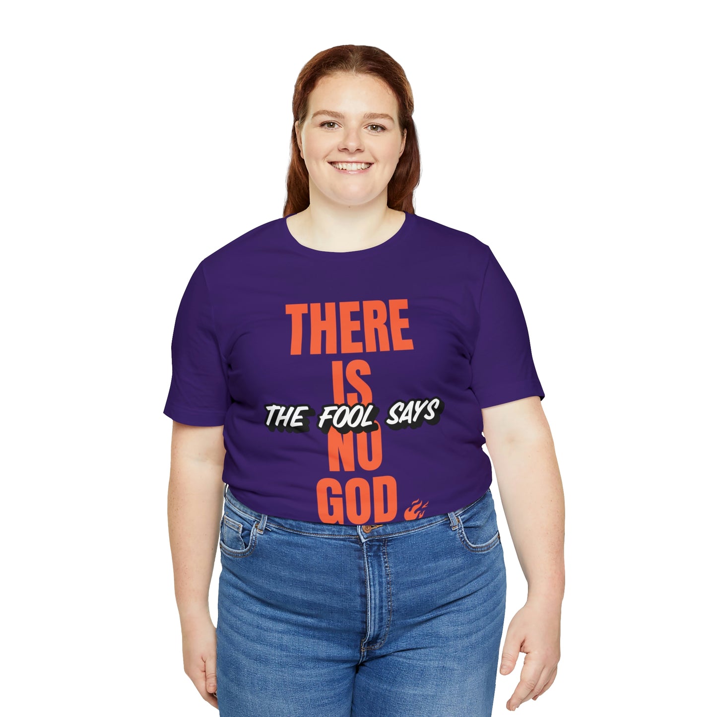 The Fool Says Unisex Jersey Short Sleeve Tee