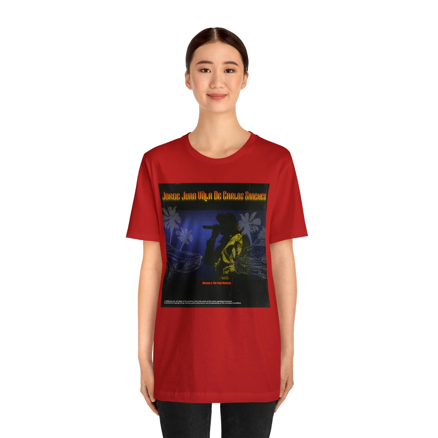 Jorge Juan Villa De Carlos Sanchez Unisex Jersey Short Sleeve Tee