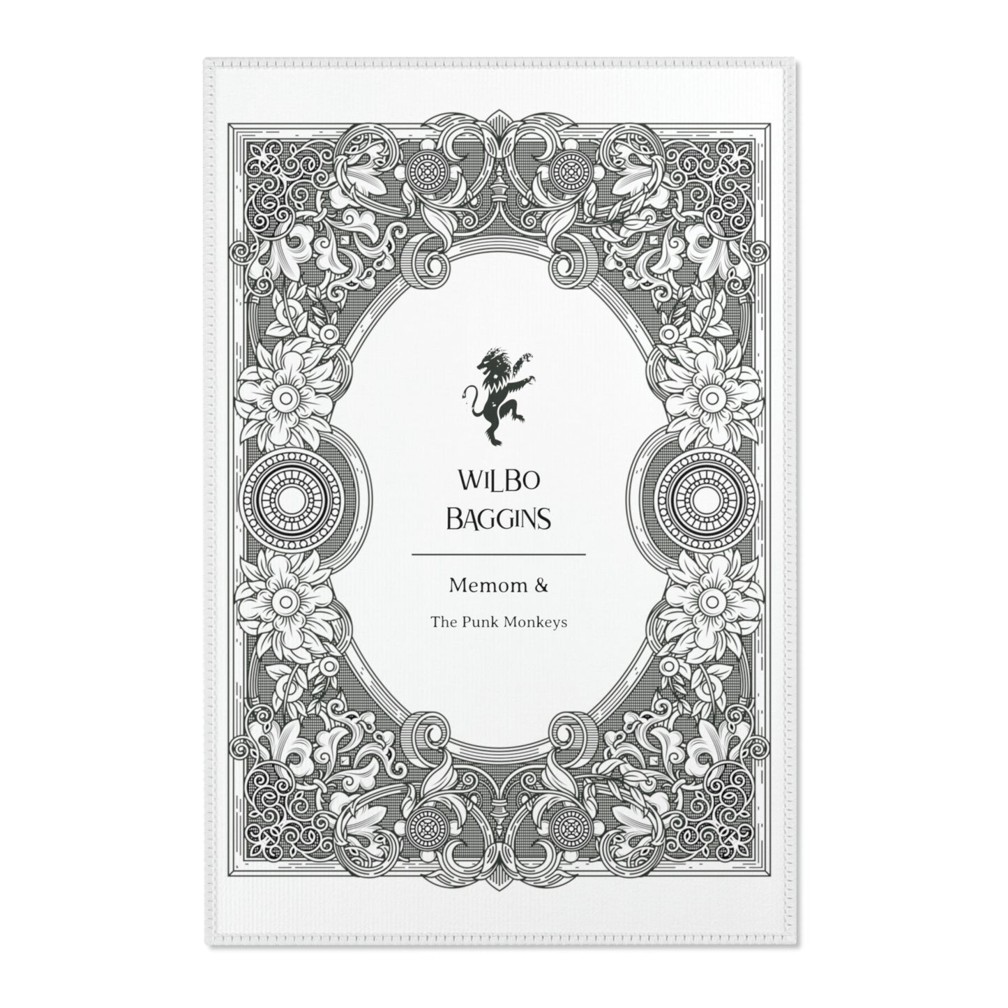 Wilbo Baggins White Area Rug