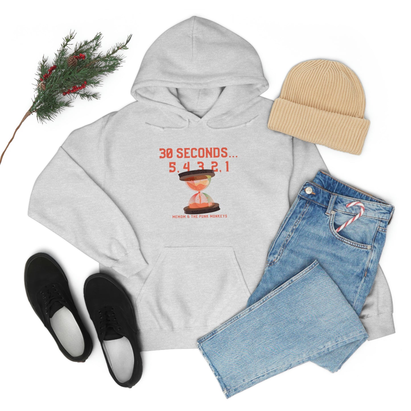 30 Seconds...5,4,3,2,1 Unisex Heavy Blend™ Hooded Sweatshirt