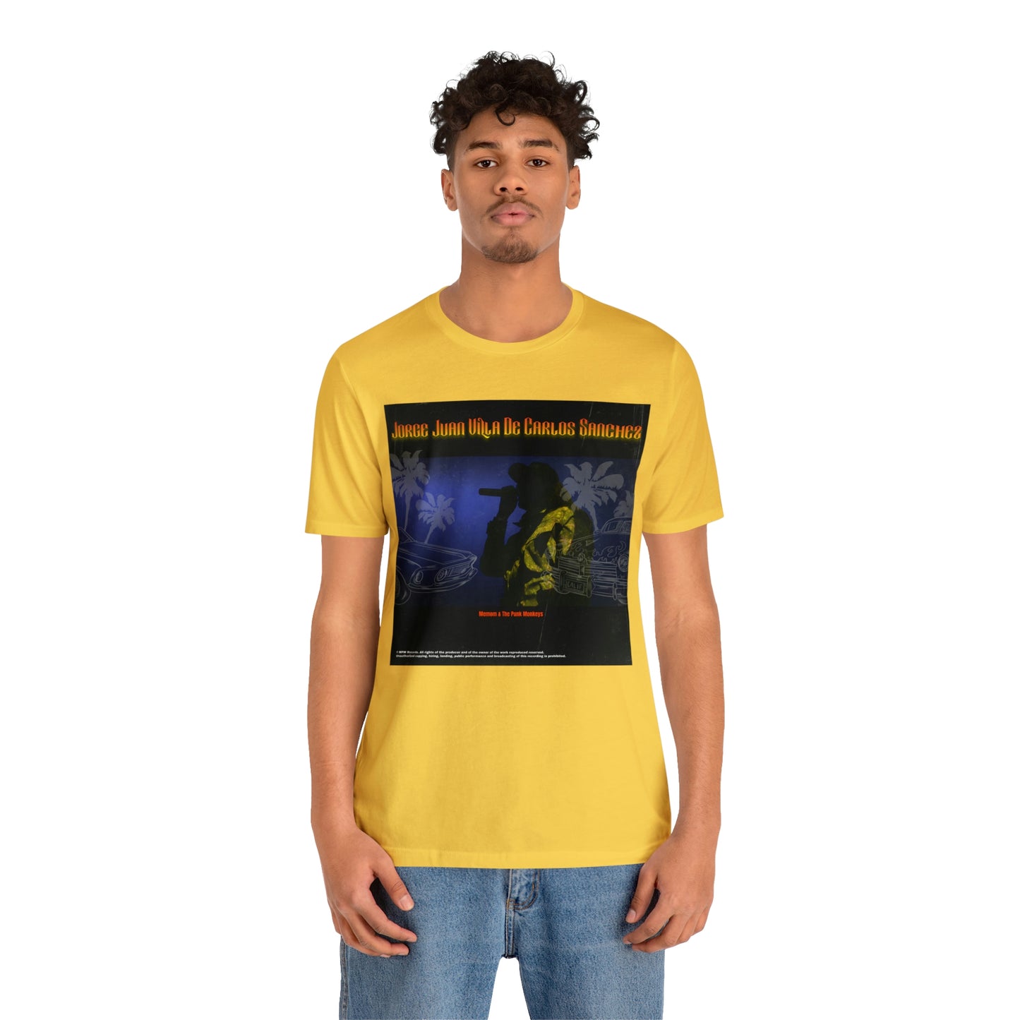 Jorge Juan Villa De Carlos Sanchez Unisex Jersey Short Sleeve Tee