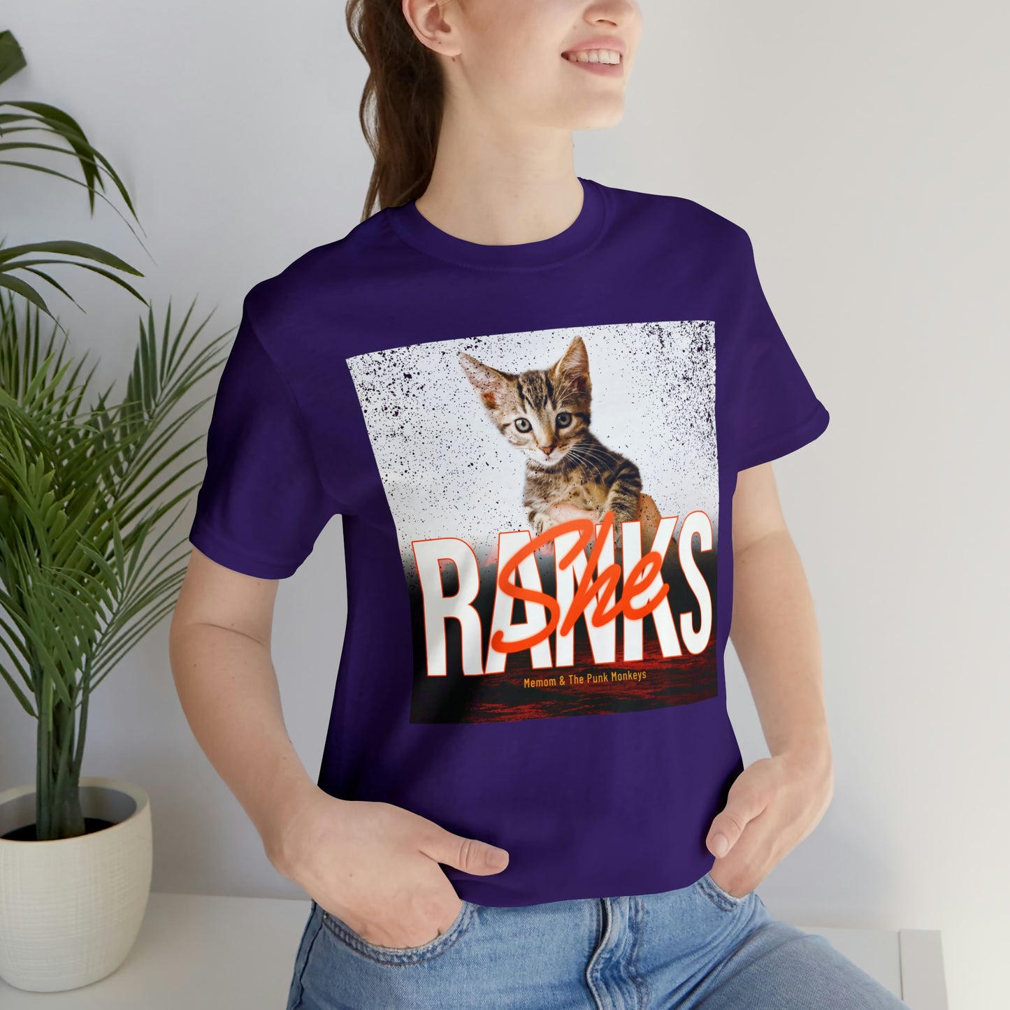 She Ranks Unisex Jersey Short Sleeve Tee